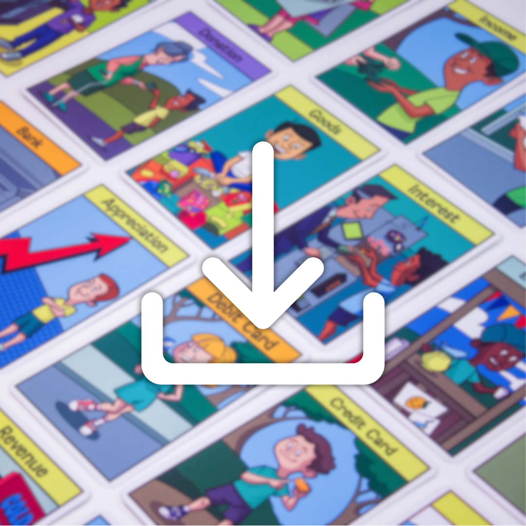 52 Financial Literacy Flashcards Downloadable