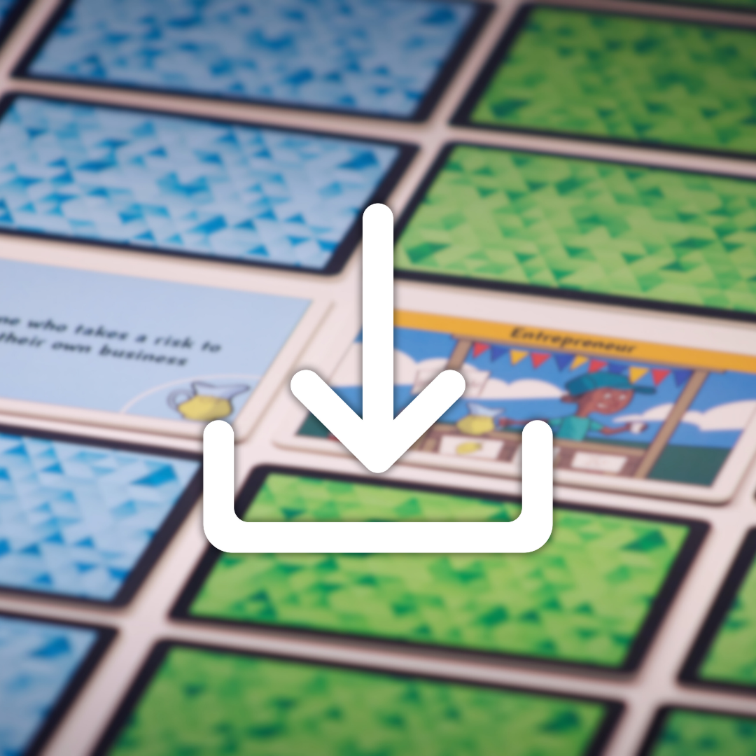 Financial Literacy Memory Game Downloadable