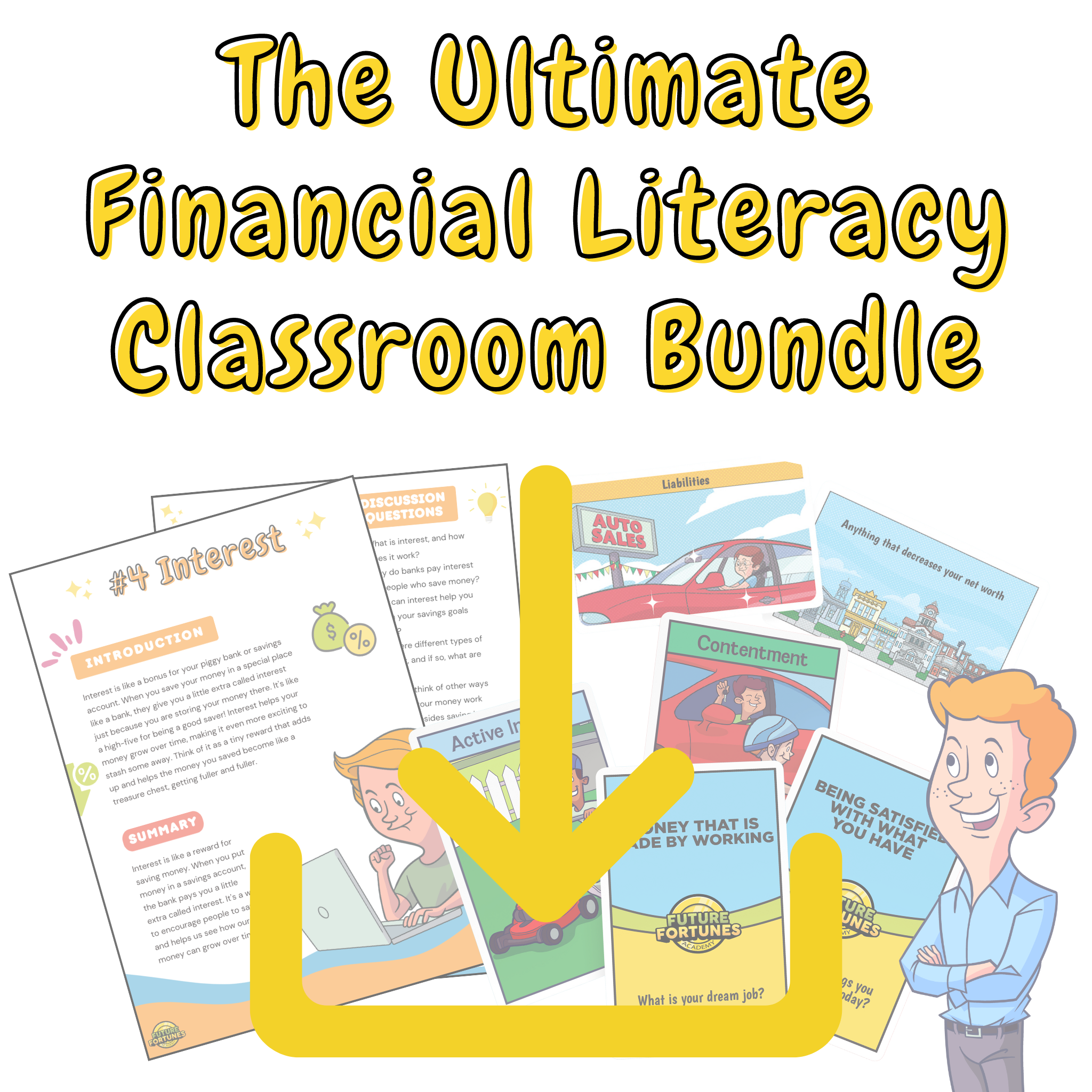 The Ultimate 3 in 1 Financial Literacy Downloadable Bundle