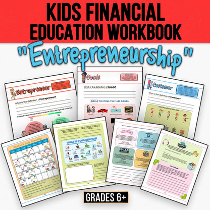 Entrepreneurship Worksheets Downloadable