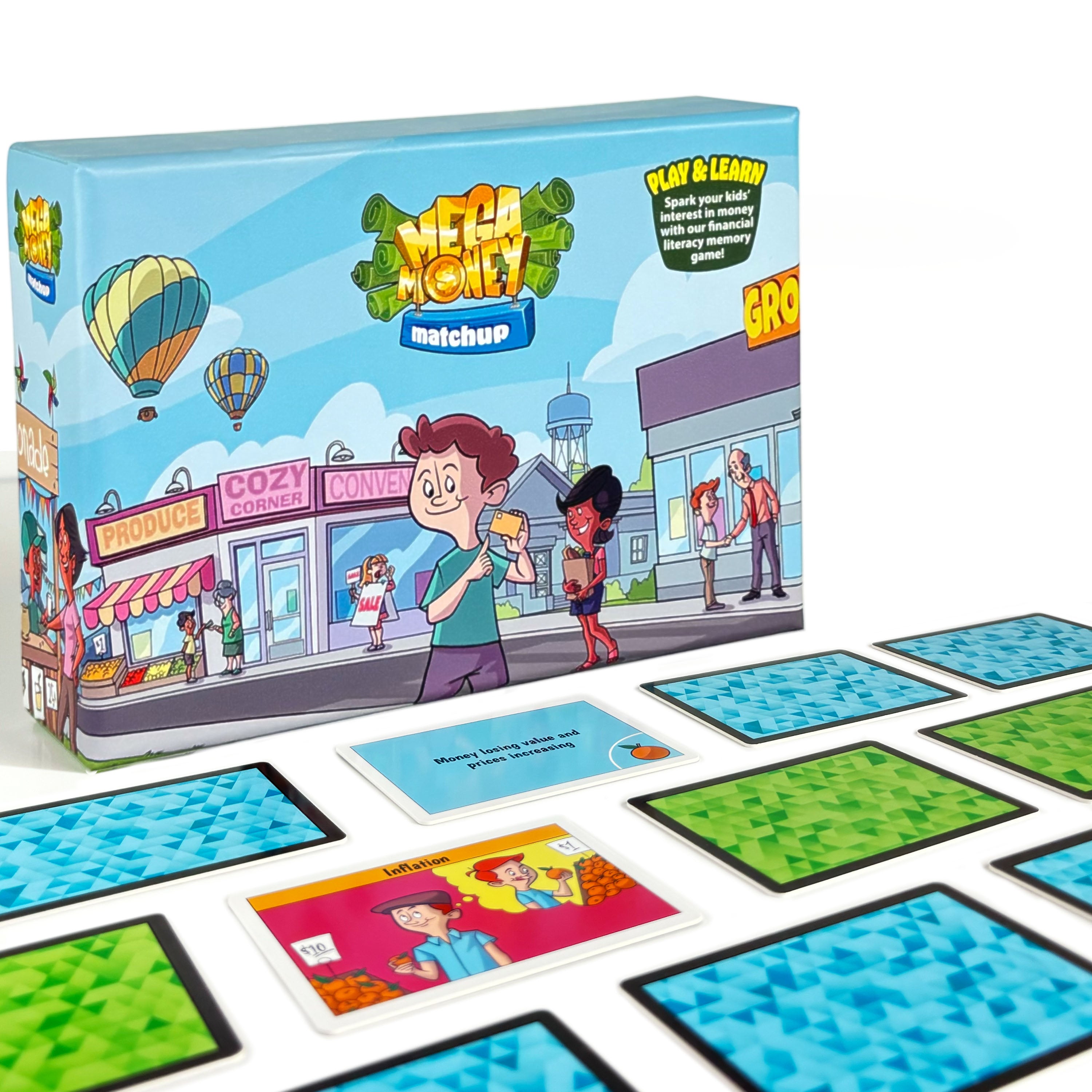 Mega Money Matchup - The Financial Literacy Memory Game for Kids!