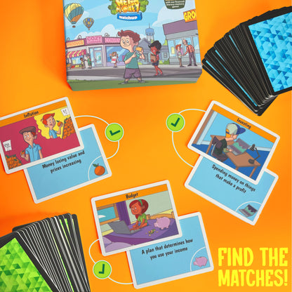 Mega Money Matchup - The Financial Literacy Memory Game for Kids!